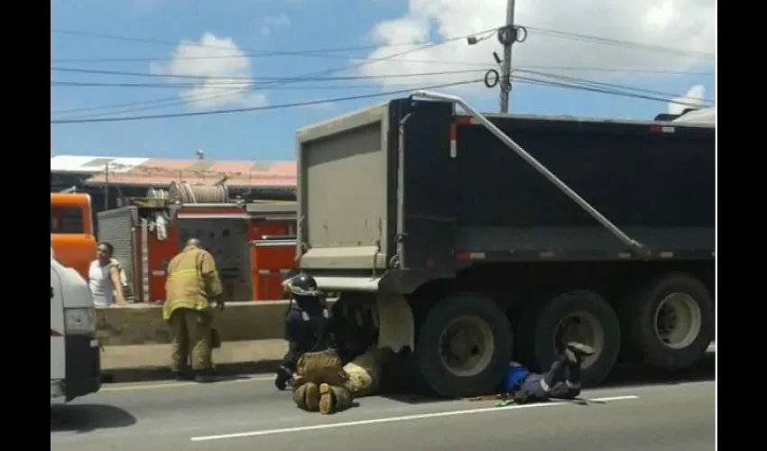 Accidente en La Chorrera