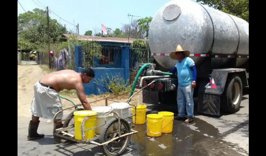 Problemas con agua en Chiriquí