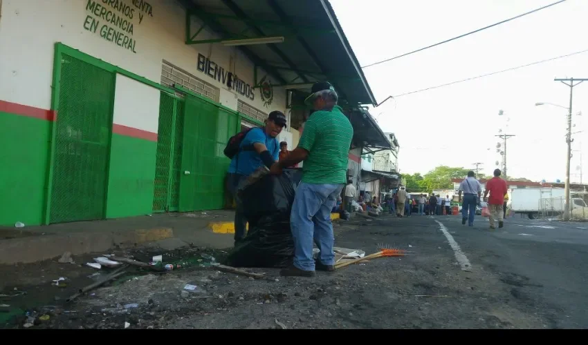 Operativo de limpieza en Chiriquí 