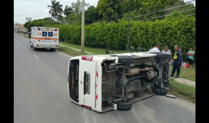 Accidente en Coclé