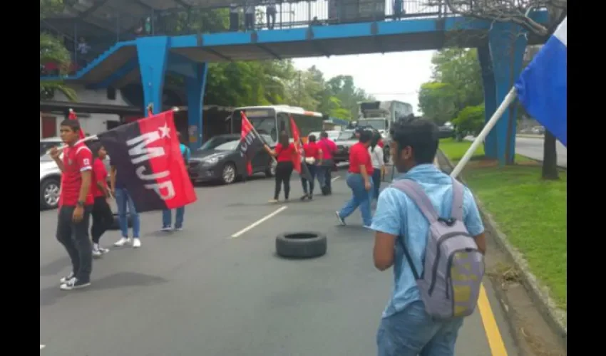 Estudiantes de la Universidad de Panamá