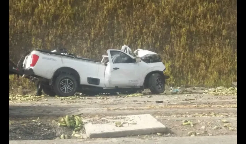 Accidente en Tolé