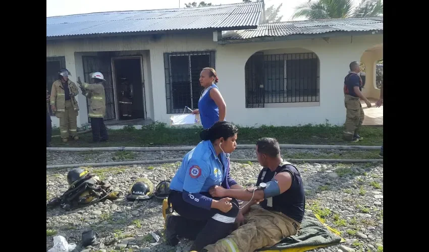 Incendio en Bocas del Toro 