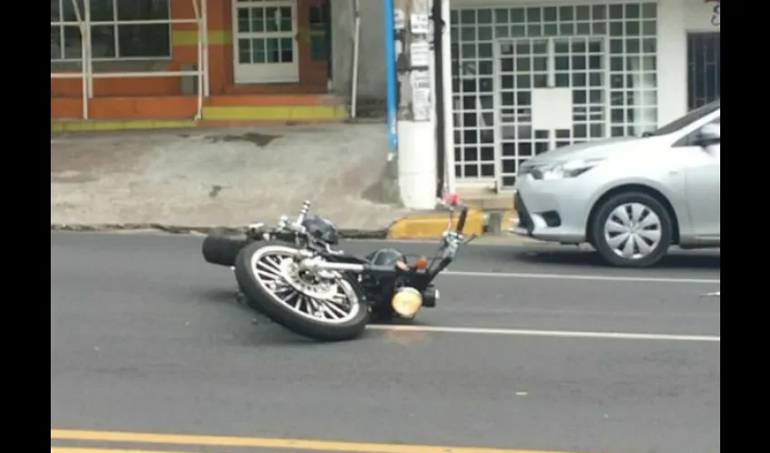 Accidente en vía Porras