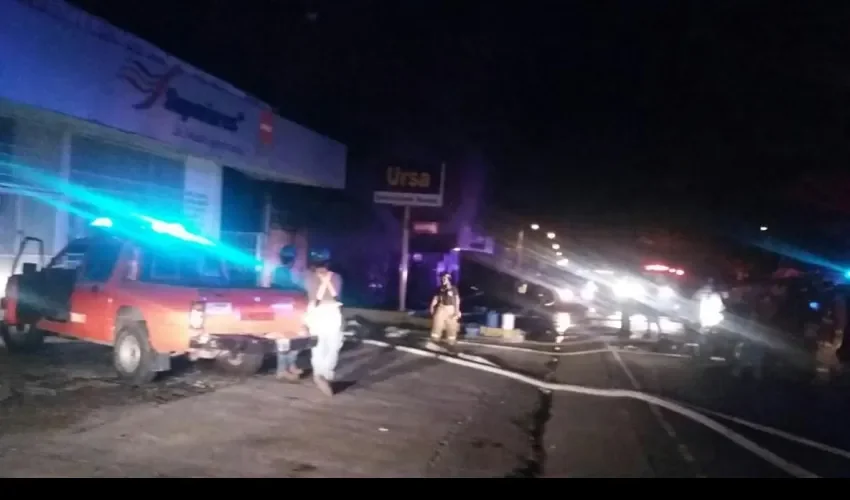 Incendio en Chiriquí 