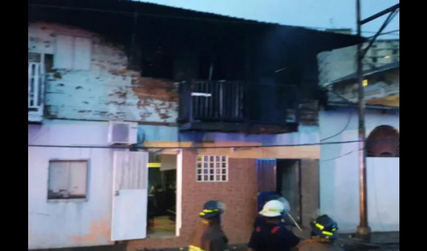 Incendio en El Chorrillo 