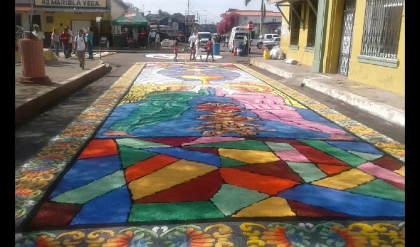 Corpus Christi en La Villa de Los Santos.