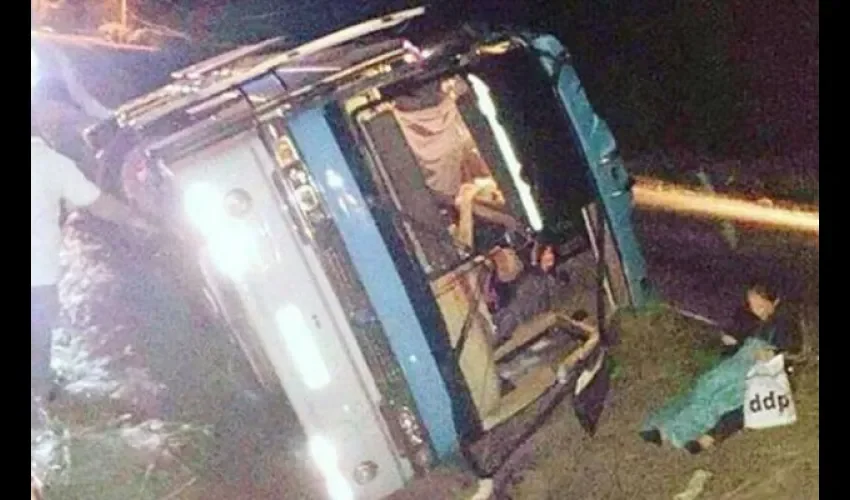 Accidente de tránsito en Panamá Oeste 