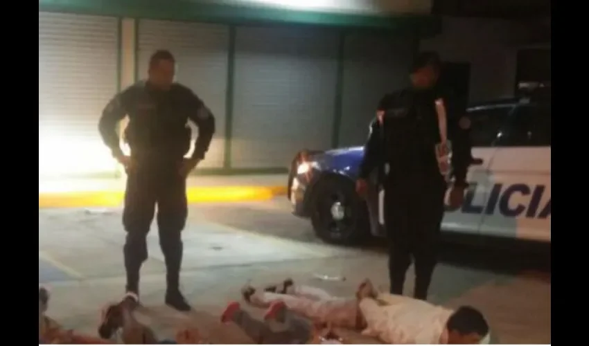 Operativo de la Policía Nacional en Tocumen 