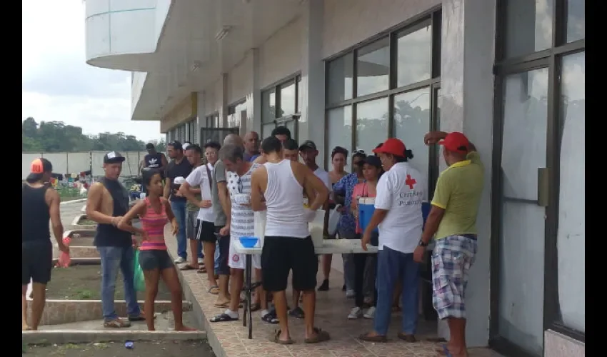 Cubanos en Paso Canoa, Panamá