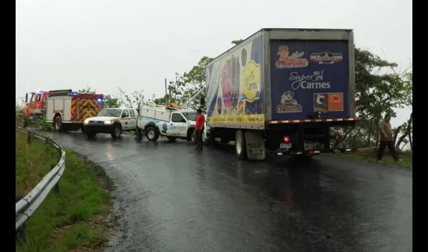 Accidente en Santiago 