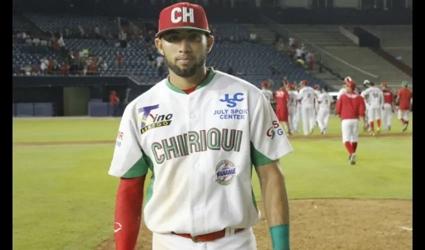 Jorge Miranda el patrullero central del equipo de Chiriquí./ Foto Cortesía