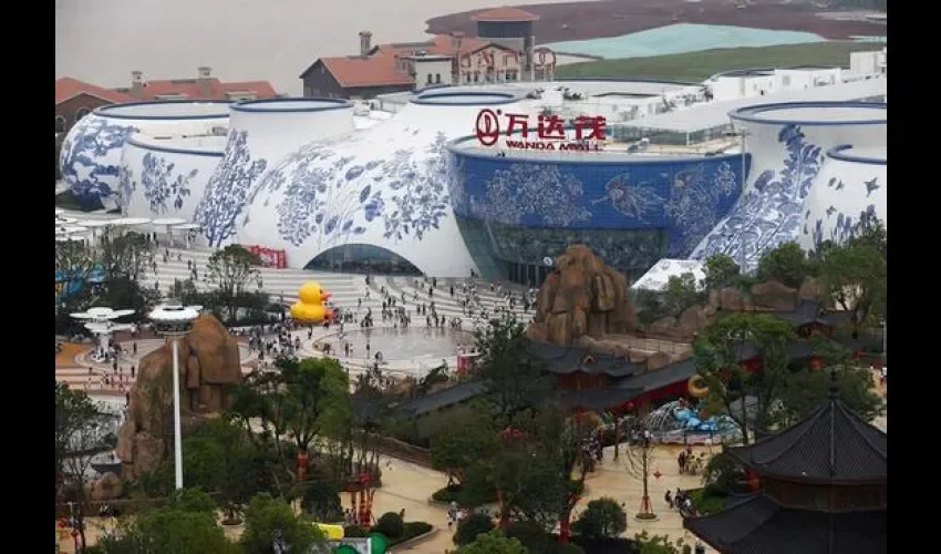 El parque temático Wanda de China