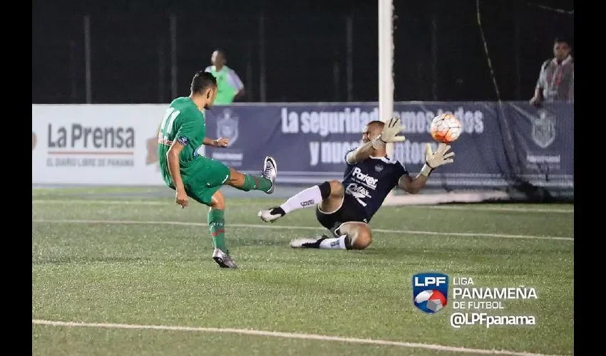 Atlético Chiriquí goleó el fin de semana 5-1 al líder clasificado Atlético Nacional, en un partido realizado en el estadio San Cristóbal, de David. Cortesía LPF