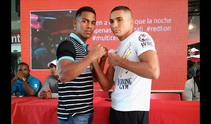 Ricardo "El Científico" Núñez (izq.) y Eric Castro, dos púgiles con gran pegada. Joel Isaac González