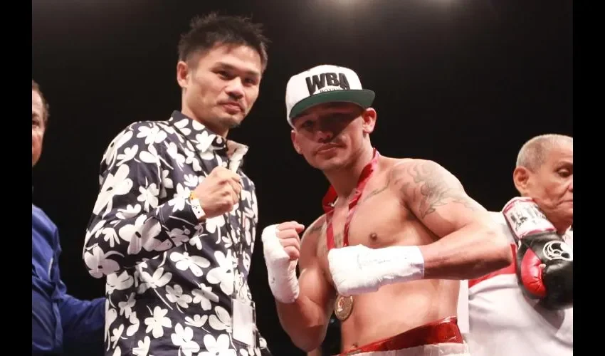 Kohei Kono (izq.) y Luis Concepción pelearán este año.  Anayansi Gamez