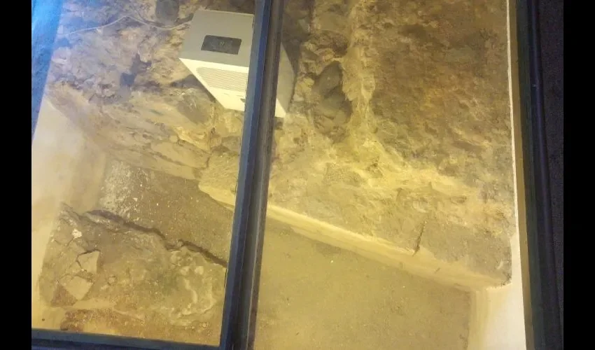 Esta es parte de la muralla.