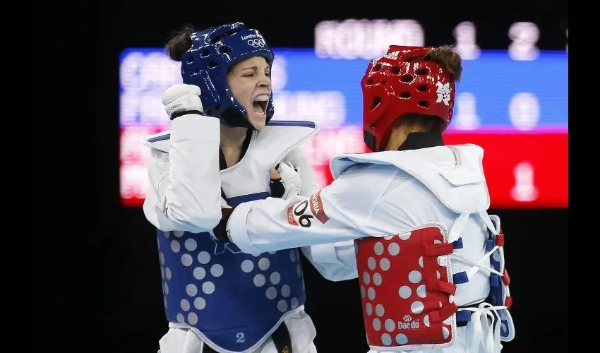 Carolena Carstens (azul). EFE