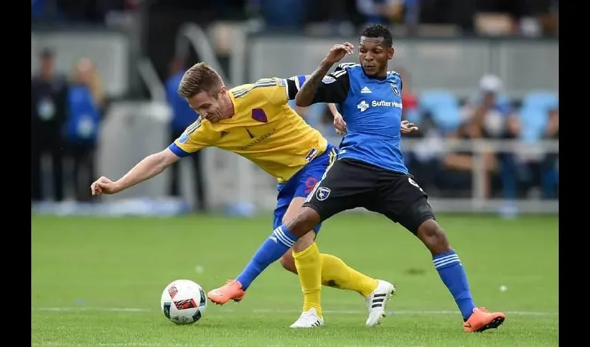 Alberto Quintero (dcha.) suma tres goles en la MLS. Tomado de Internet