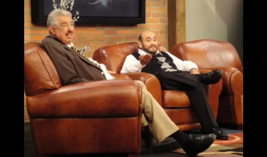 Rubén Aguirre y Édgar Vivar.