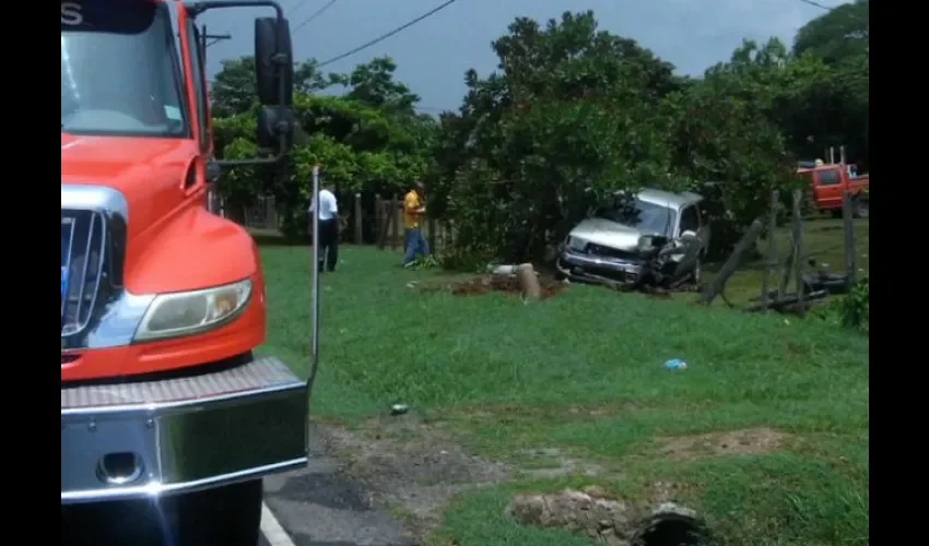 Accidente en  La Pintada