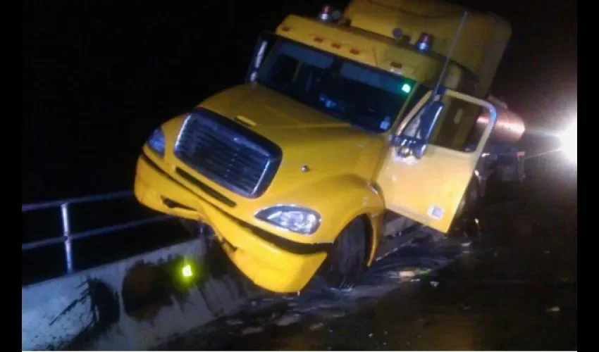 Camión se incendia en Chiriquí 