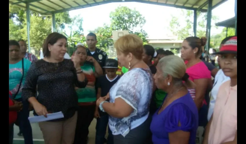 Protesta en Río Hato