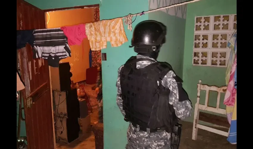 Operativo policial  en Arraiján 