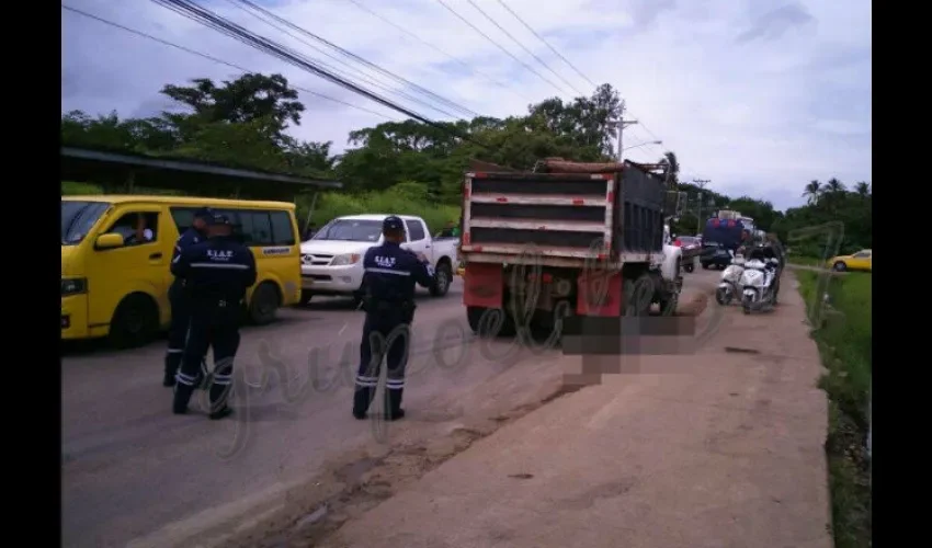 Accidente en Tocumen 