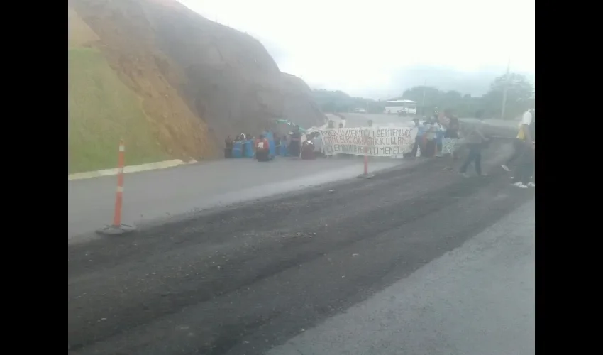 Protesta en Chiriquí 