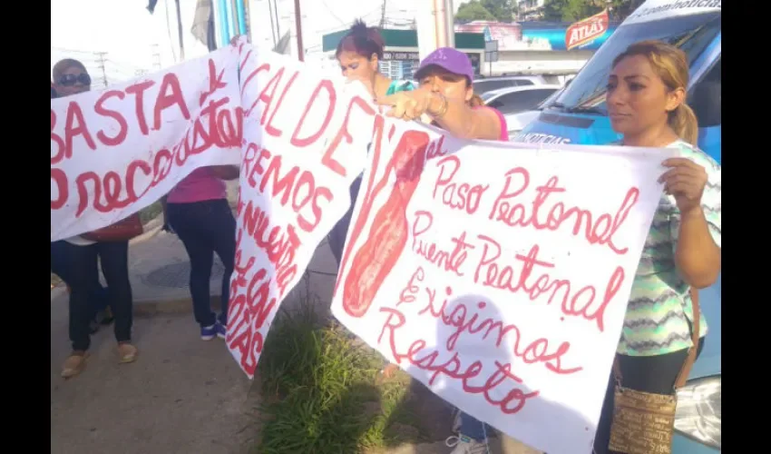 Protesta en El Crisol