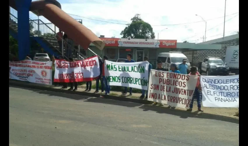 Protesta en Veraguas 