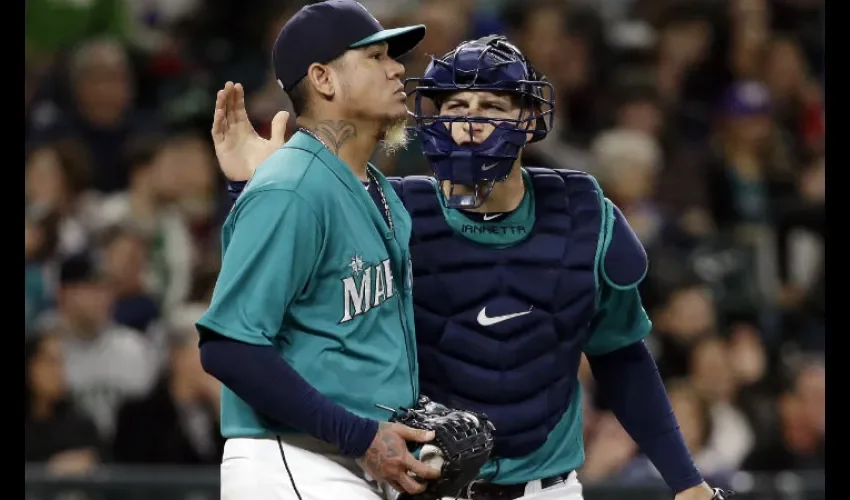Félix Hernández es el abridor número uno de los Marineros. /Foto AP