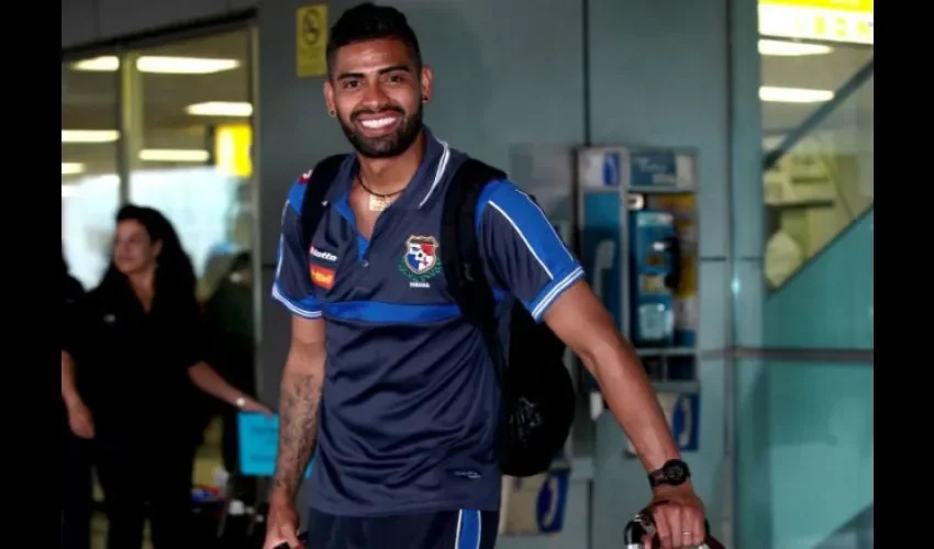 El volante Gabriel Gómez estará con Panamá en la Copa América Centenario 2016.