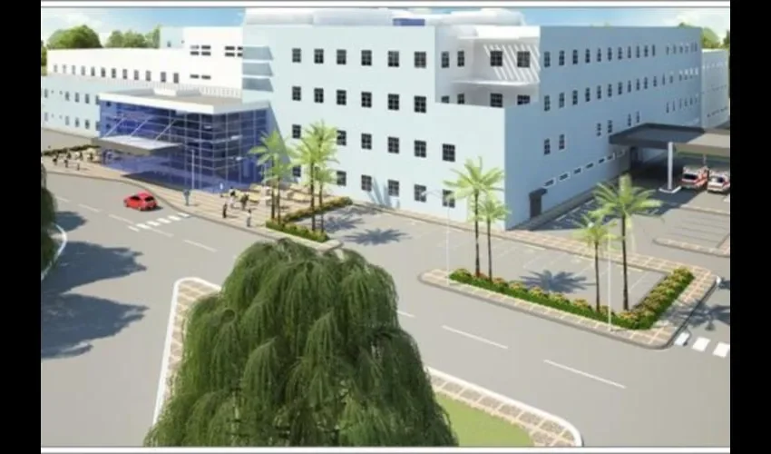 Así debe quedar el  hospital Roberto Moreno.