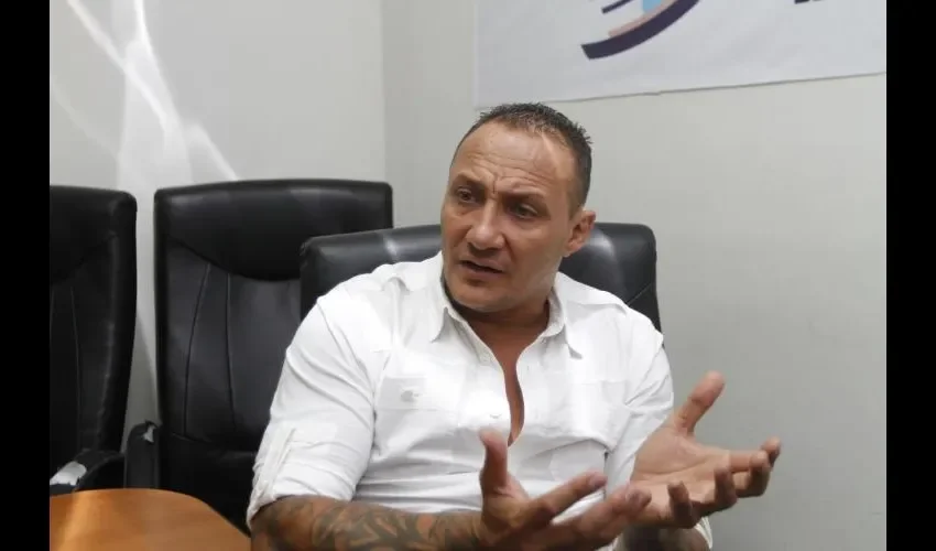 El Guapo Siniestro habló cara a cara con 'día a día'. Edward Santos