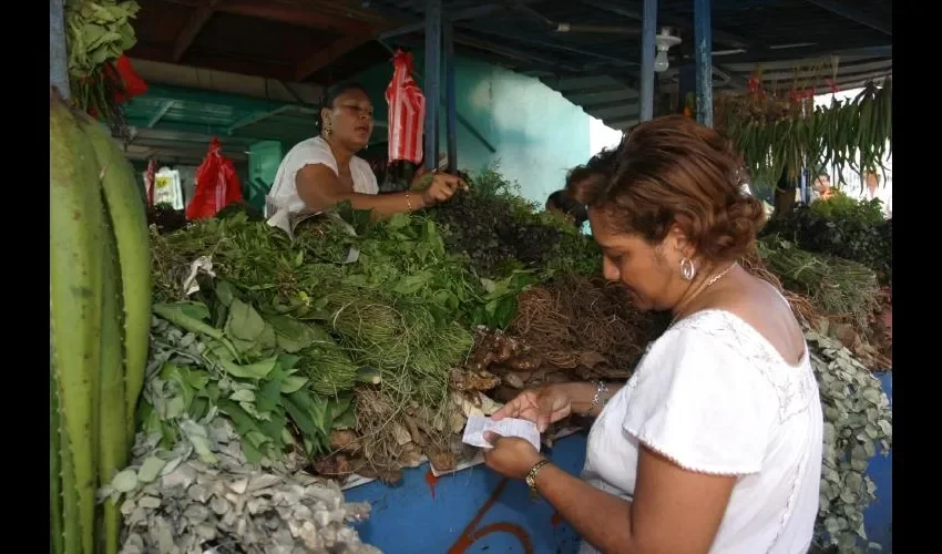 Llegan con sus listas y compran lo necesario, desde las 6:00 a.m.  hay movimiento de compradores. Fotos: Roberto Barrios/ Archivo