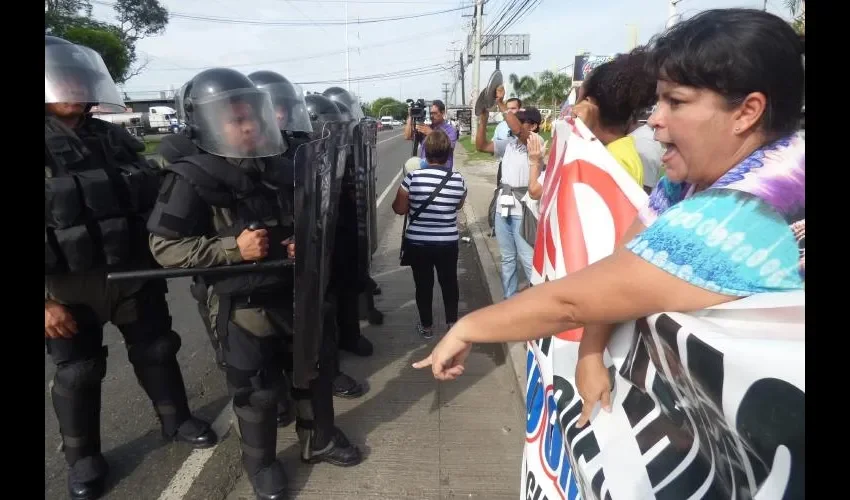 Los residentes aseguraron que van a pelear para que no se construya el estadio. Foto: Jesús Simmons