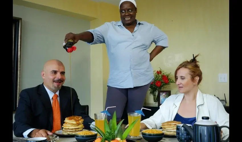 Nilka sigue remando para que le den su casita. Archivo