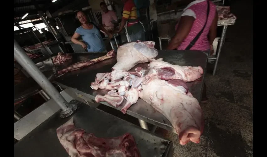 Las carnes no son de mala calidad, pero el lugar es macabro. Foto: 'día a día'