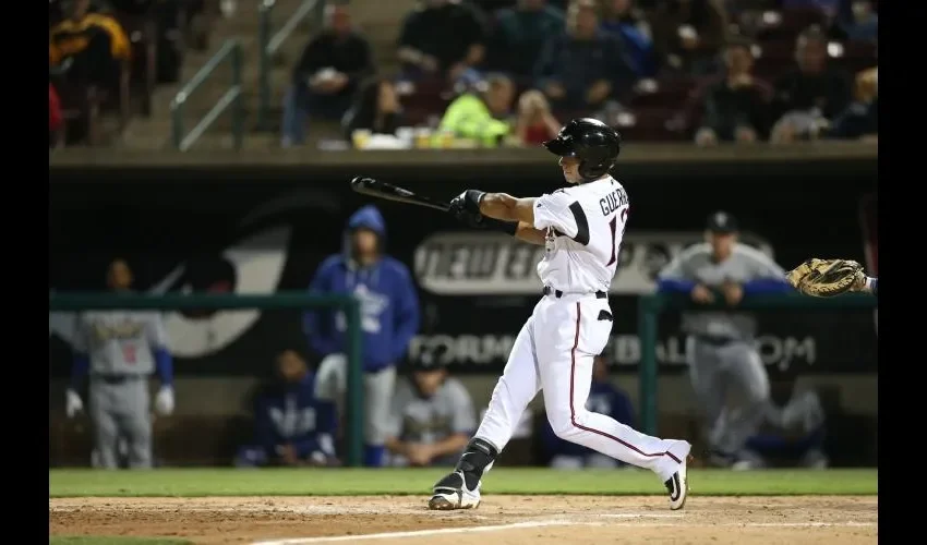 En los primeros 12 días  de junio, Javier Guerra ya tiene ocho remolques y en todo el año acumula 25 producidas. Cortesía Lake Elsinore Storm