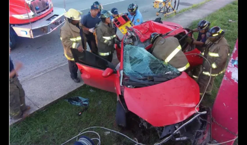 Accidente en Penonomé
