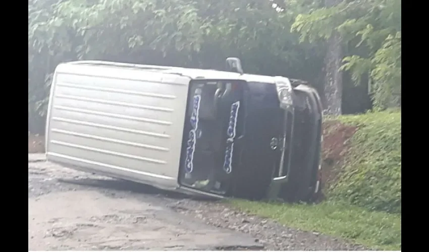 Accidente en Cerro Azul