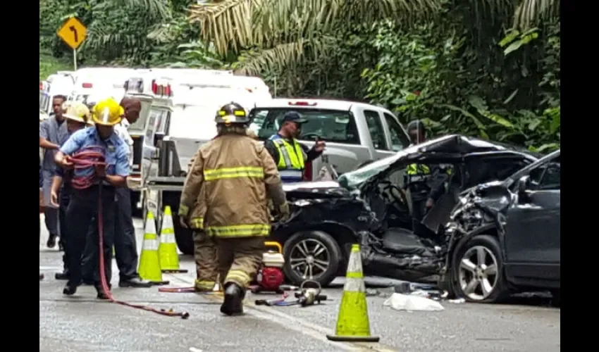 Accidente de tránsito en Panamá