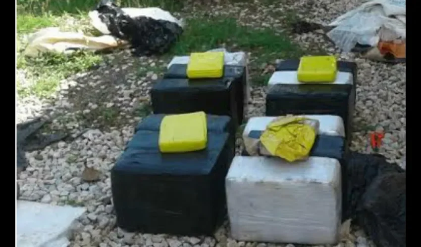 Droga decomisada en Colón 