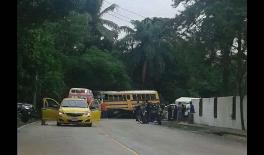 Accidente en Chilibre