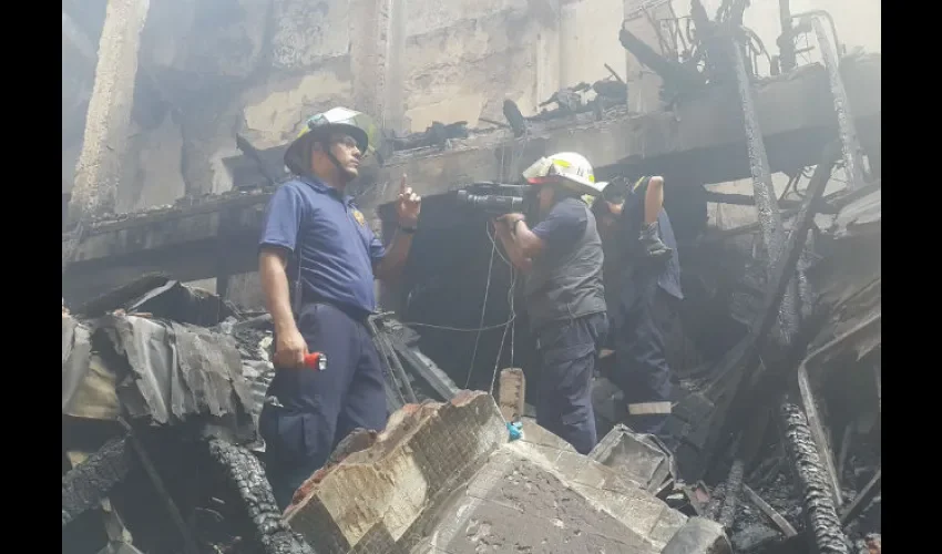 Incendio en pensión la Rosita 