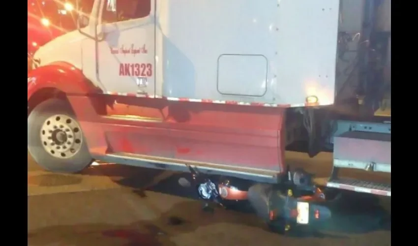 Accidente en Vía España