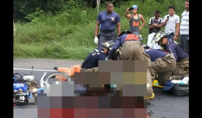 Accidente en Loma Cová