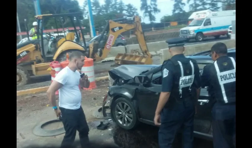 Accidente en San Antonio